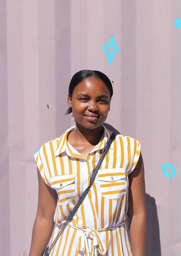 Siphosethu student in Ukhanyo Foundation smiling